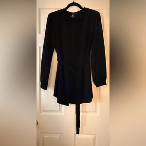 Have Black Long Sleeve Wrap